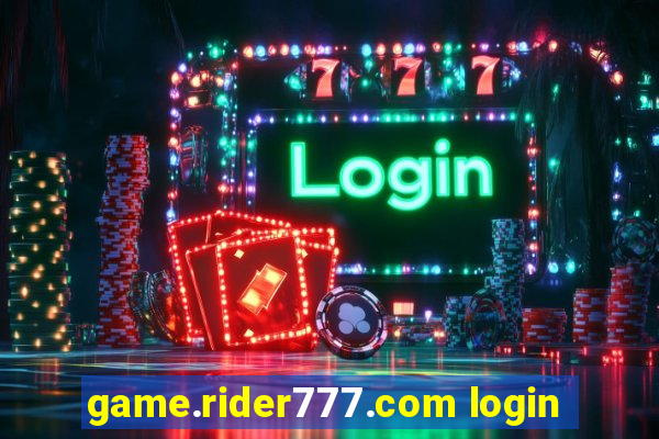 game.rider777.com login